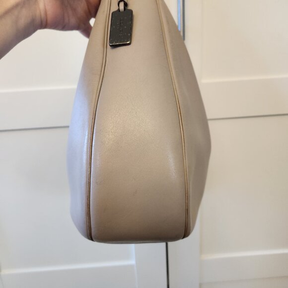Coach Nomad Hobo in Grey Birch Taupe Willow with Tea Rose Details - Picture 2 of 14